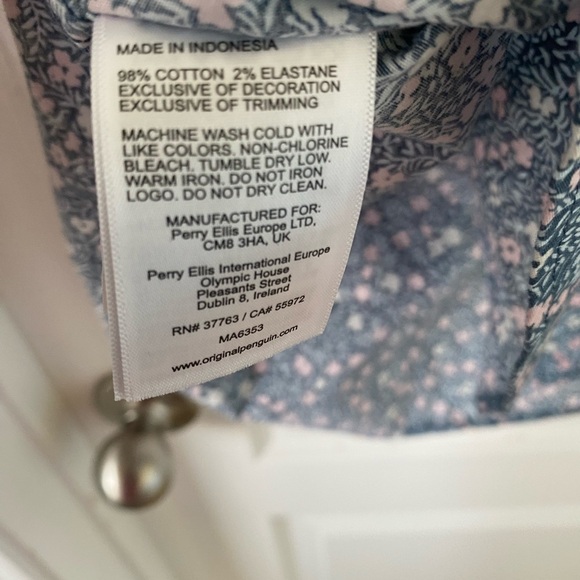 An original penguin button down dress shirt size-XL - Picture 6 of 6